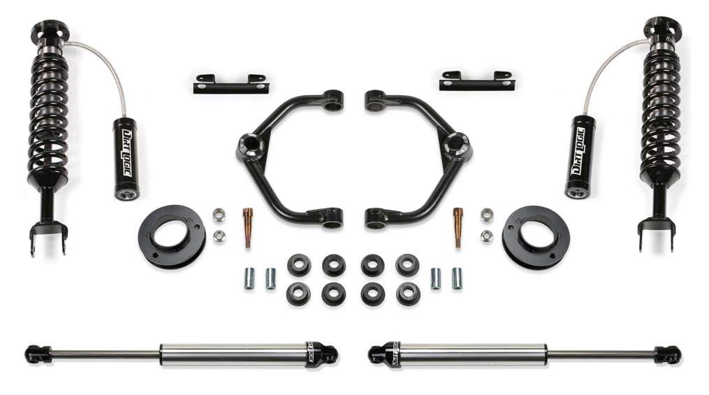 Fabtech 3" Uniball Dirt Logic 2.5 Lift Kit 19-up Ram 1500 2-4WD - Click Image to Close